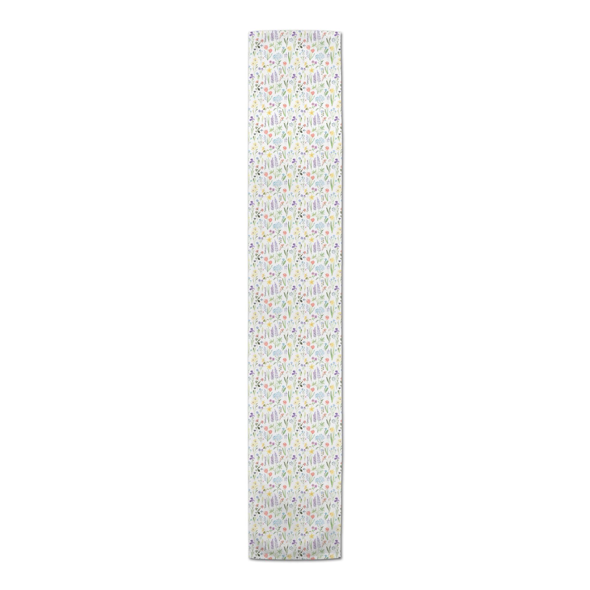 Floral Meadows Twill Table Runner